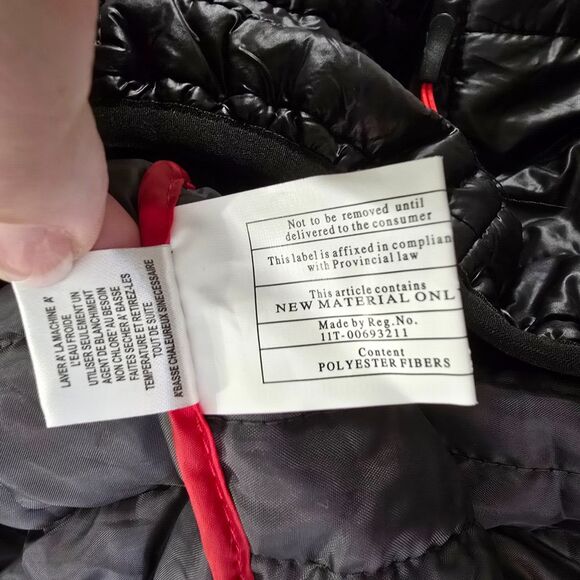 Thermal Puffer Jacket Mens XL Swiss Cross Lightweight Quilted Insulated Winter - Picture 10 of 11